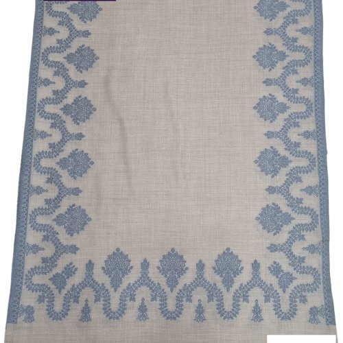 Embroidered Border Stoles