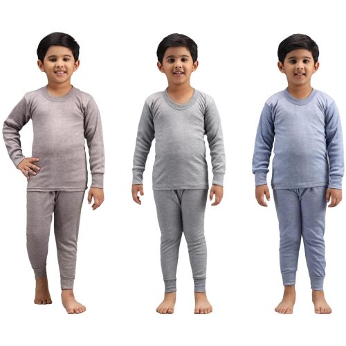 Kids Full Sleeve Thermal Wear Set