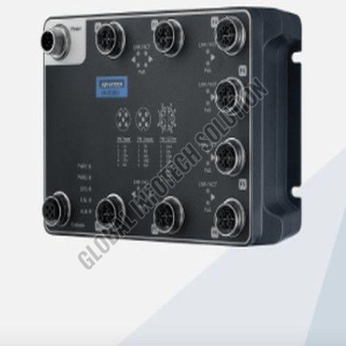 EKI-9508 Series 8-Port M12 Unmanaged Industrial Ethernet Switch