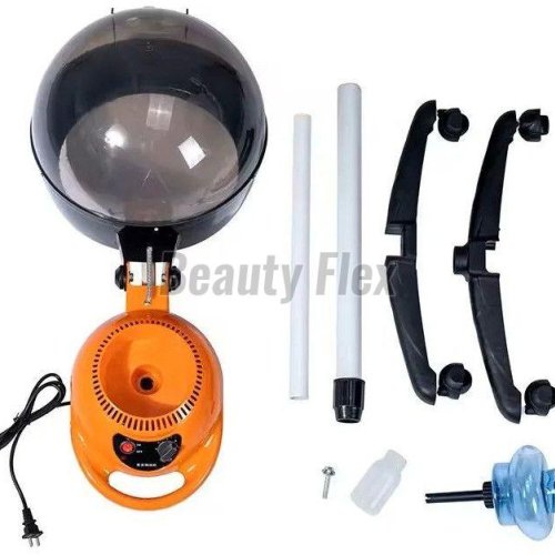 White & Orange Welocity Professional Hair Steamer