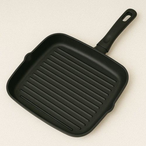 22cm Non Stick Square Grill Pan