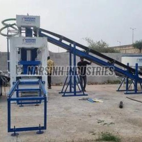 12 Bricks Fully Automatic Fly Ash Bricks Machine