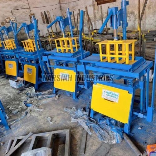 Manual Fly Ash Bricks Machine