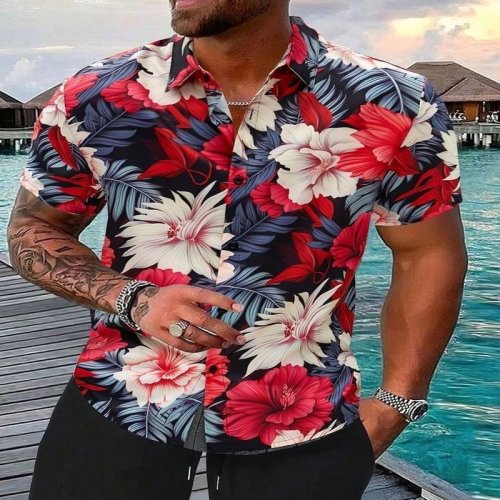 Mens Fancy Beach Shirts