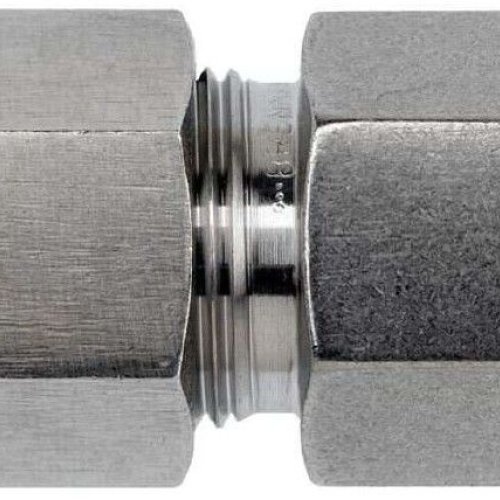 Double Ferrule Tube Female Connector