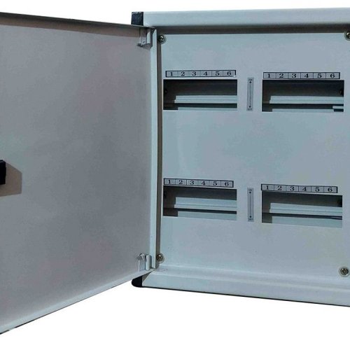 6 Way Tpn Double Door MCB Box