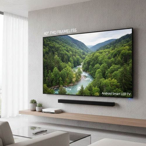 40Inch FHD Frameless Android Smart LED TV