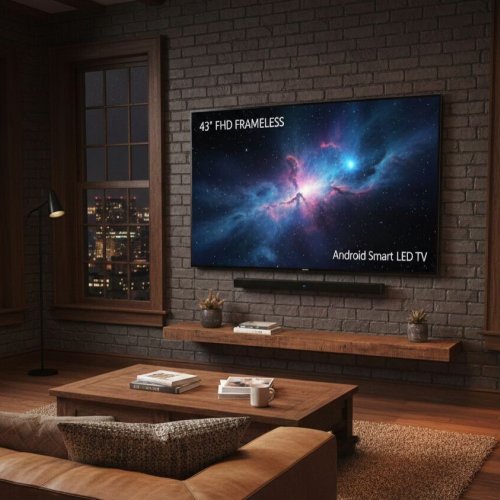 43Inch FHD Frameless Android Smart LED TV