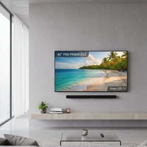 43Inch FHD Frameless Smart LED TV