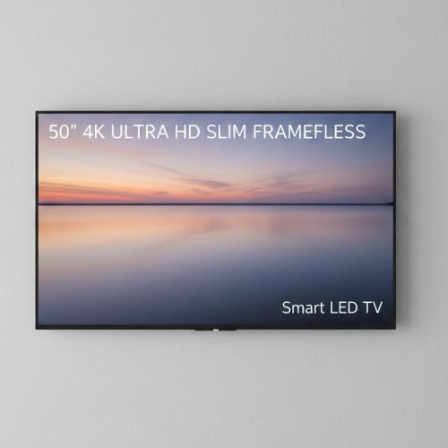 50Inch 4K Slim Ultra HD Smart LED TV