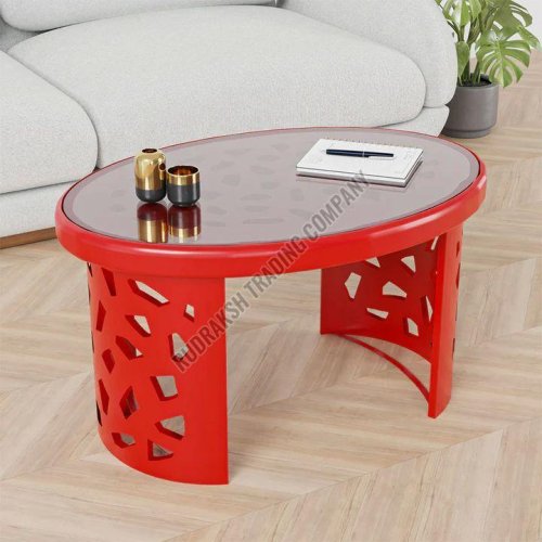 Nilkamal Crystal Plastic Centre Table