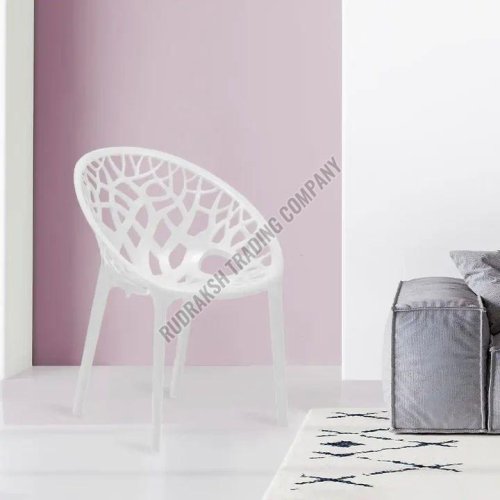 Nilkamal Crystal Polypropylene Armless Chair