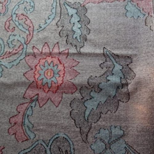 Floral Pastel Design Handmade Woollen Rug