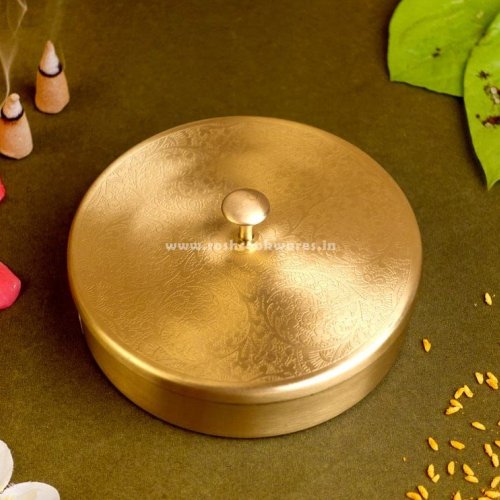 Brass Metal Masala Box