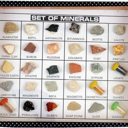 Collection of Mineral Set