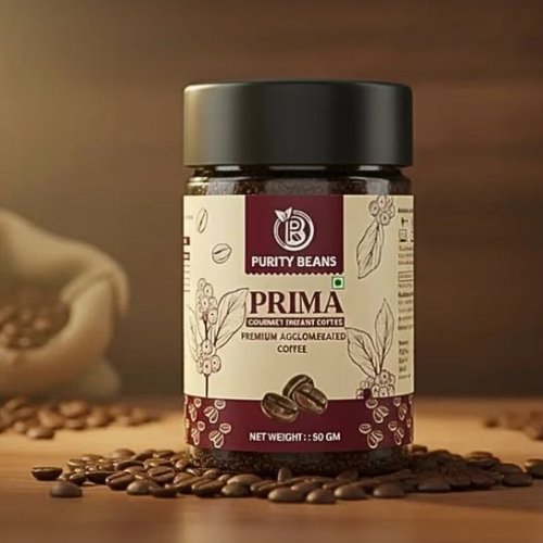50gm Purity Beans Prima Premium Instant Coffee