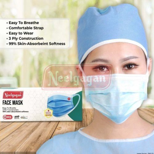 Neelgagan 3 Ply Face Mask