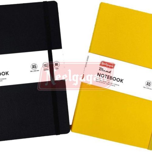 Neelgagan A5 Semi Flexi Cover Buckram Blend Notebook