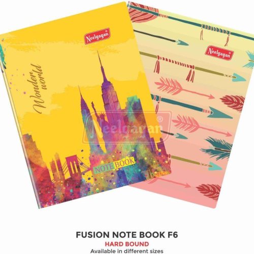 Neelgagan F-6 Fusion Hardbound Notebook