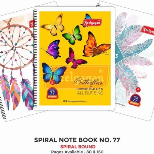 Neelgagan  No. 77  Spiral Notebook