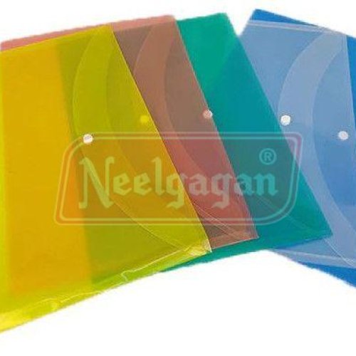 Neelgagan Plastic Button File Folder