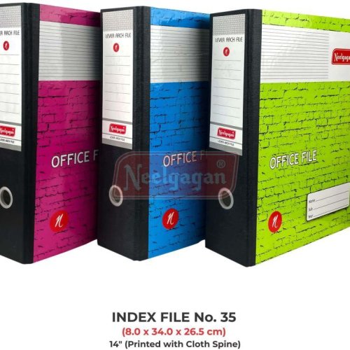 Neelgagan Printed With Cloth Spine Index File