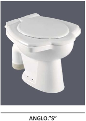 Anglo S Ceramic Western Toilet Seat