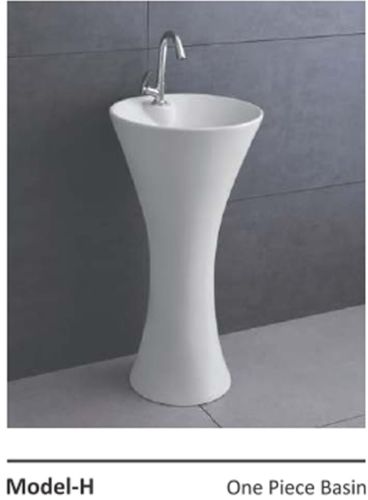 Ceramic Floor Mount Wash Basin