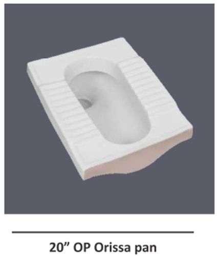 Floor Mounted Ceramic Op Orissa Pan