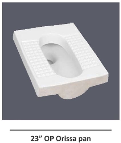 Floor Mounted Ceramic Orissa Pan