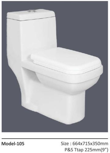 Square Ceramic Western Toilet Seat