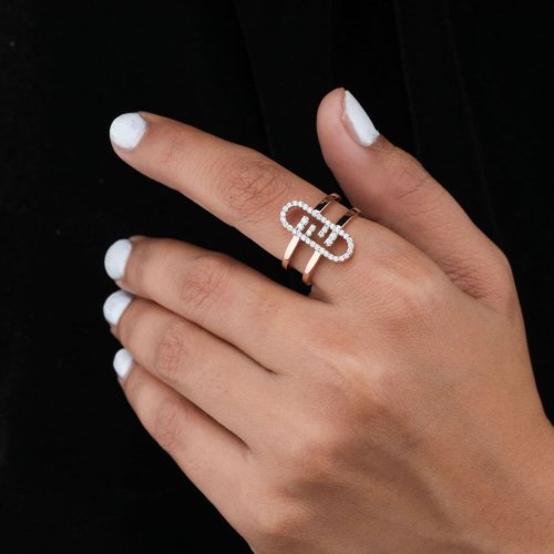 Ladies Fancy Diamond Ring