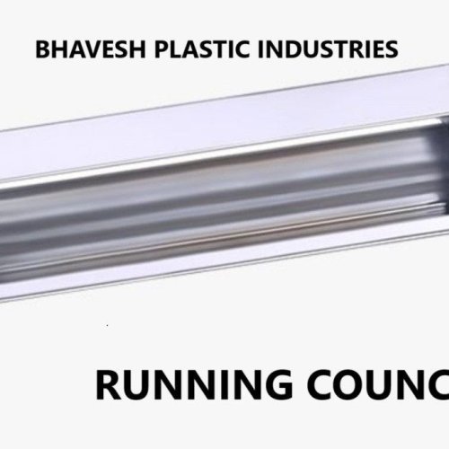 White Aluminium Concealed Pull Handle