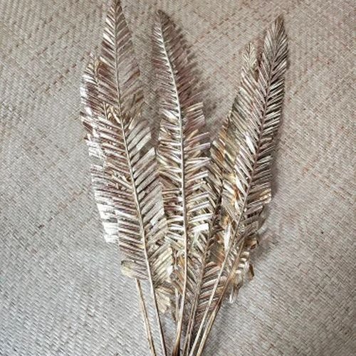 Artificial Golden Palm Leave