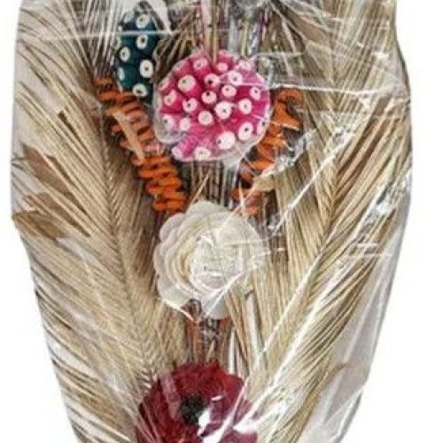 Handcrafted 20 Inch Dried Flower Bouquet