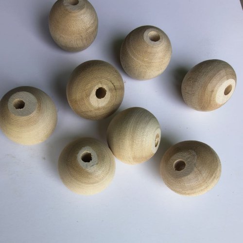 Natural Wooden Round Ball