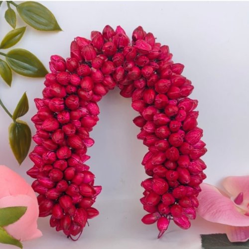 12 Inch Pink Artificial Gajra