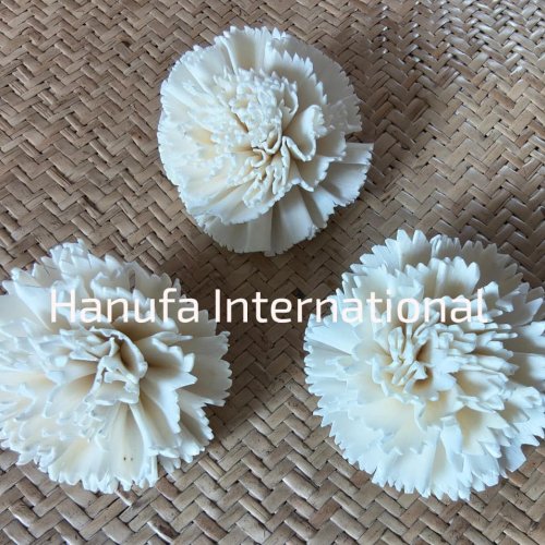 Handmade White Sola Flowers