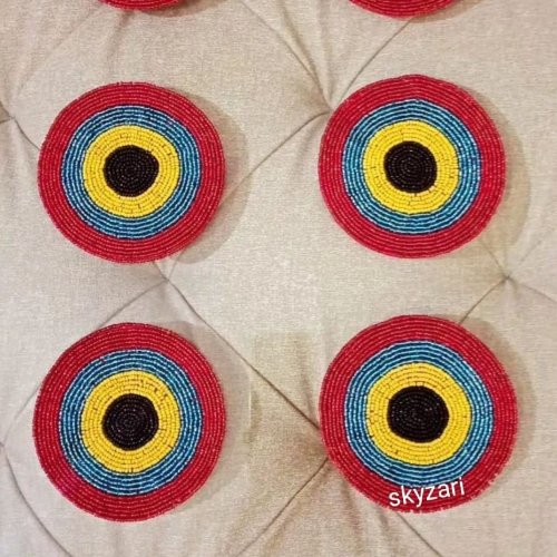 Embroidered Coasters