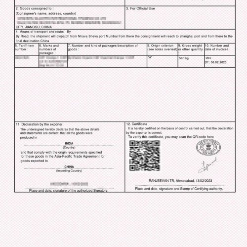 APTA Certificate Consultancy Service