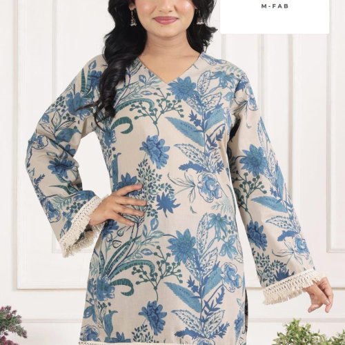 PATTERN-PAKISTANI Short Tops