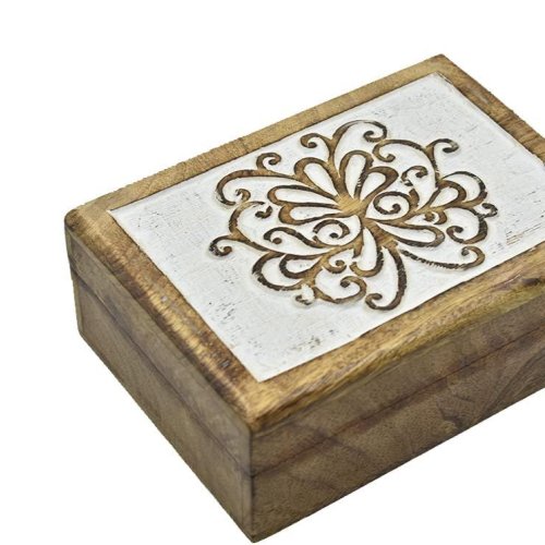 Decorative Sheesham Wood Keepsake Box