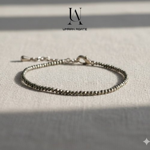 Pyrite Anklets