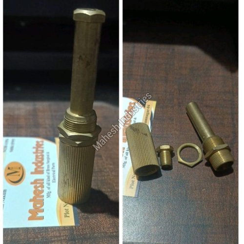 Golden Round Brass Pulg