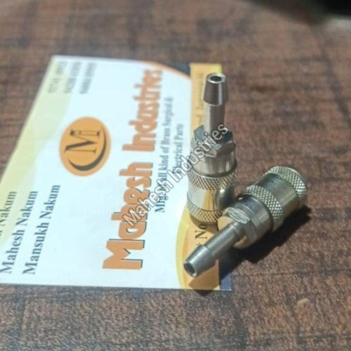 Stainless Steel NIBP Hose Pipe Push Connector