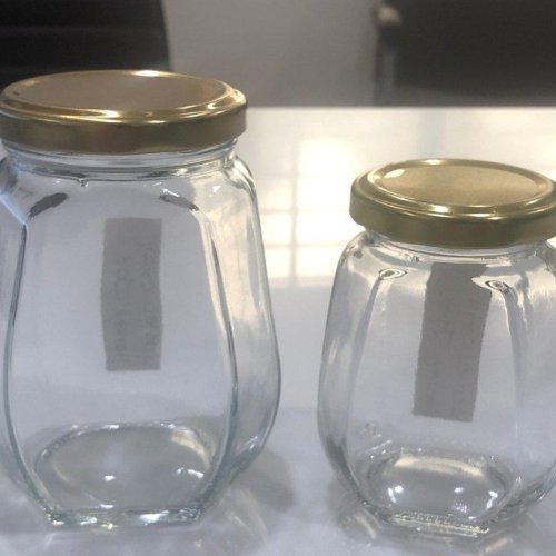 Glass Honey Jar