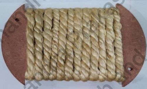 Honey Shade Jute 3 Ply Handspun Yarn