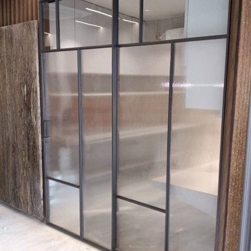Master Line Glass 1+1 Sliding Door