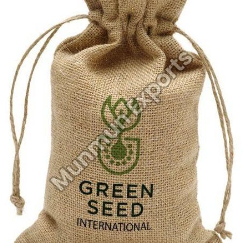Jute Drawstring Pouch