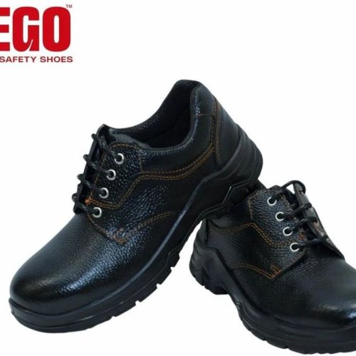 Kego KG-PUL-1005 Black Barton Leather PU Safety Shoes